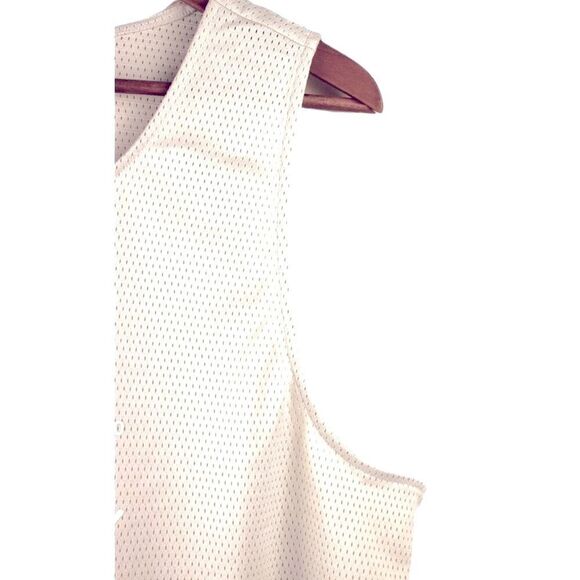 nwt ADIDAS Sustainable Select Jersey Basketball Tank in Limestone - Size L - Picture 4 of 9